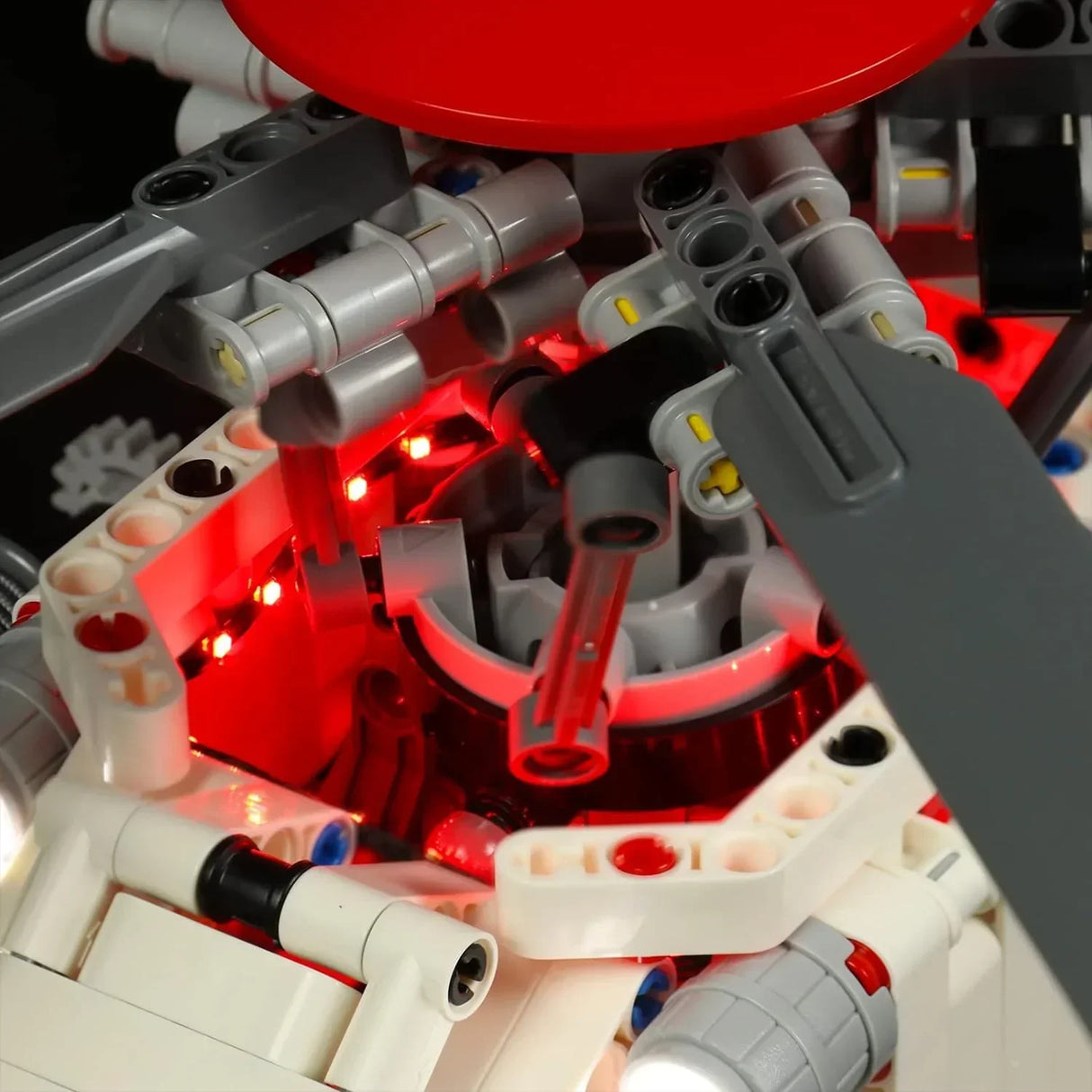 Kit d'éclairage LED pour hélicoptère de sauvetage LEGO Airbus H175 (42145) avec télécommande