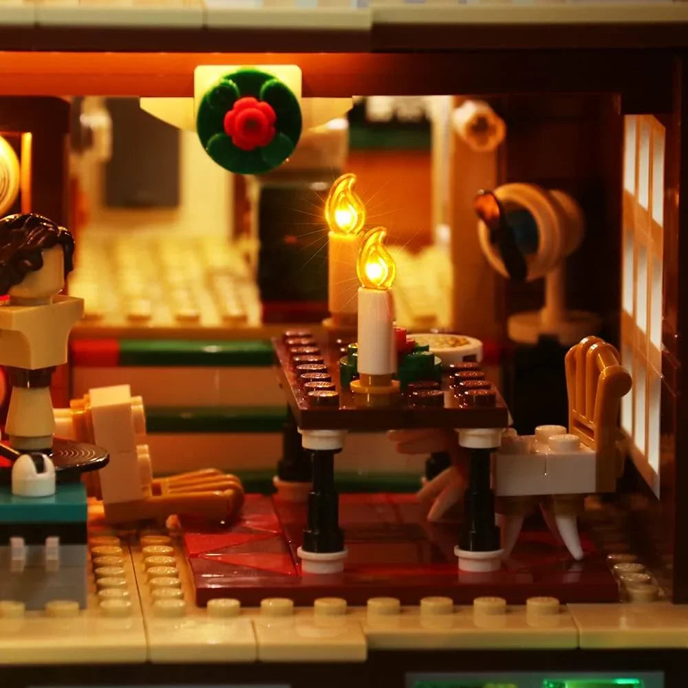 Ensemble d'éclairage LED pour LEGO Maman, j'ai raté l'avion ! (21330) avec télécommande