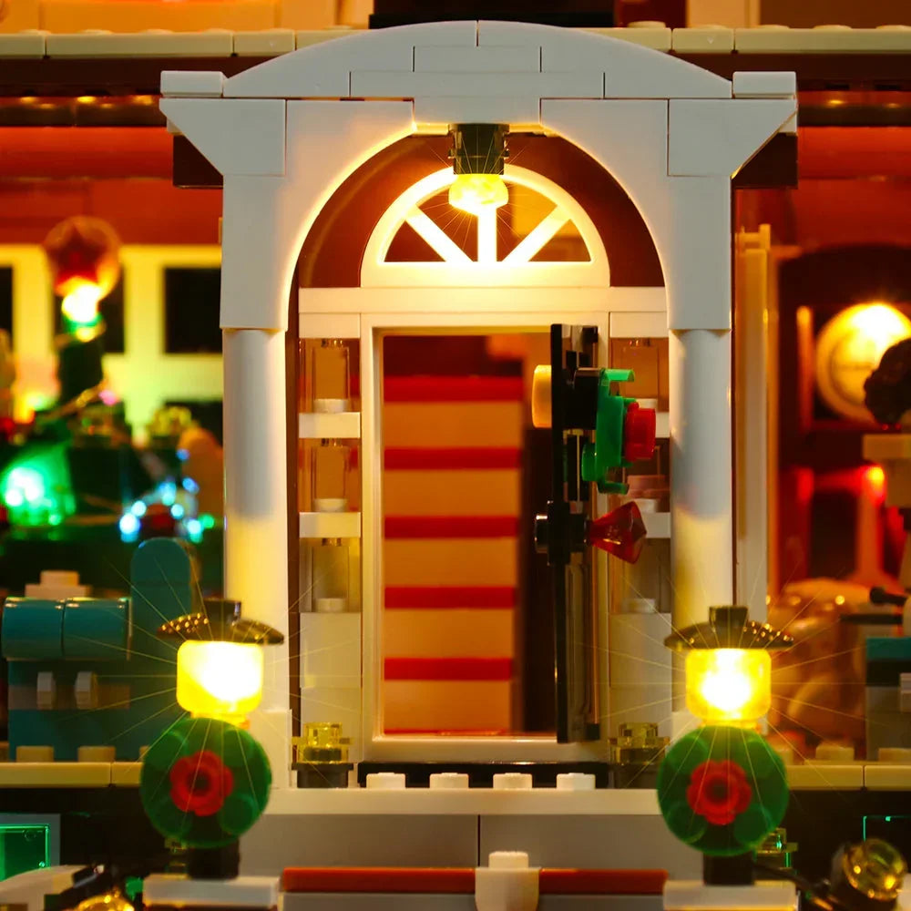 Ensemble d'éclairage LED pour LEGO Maman, j'ai raté l'avion ! (21330) avec télécommande