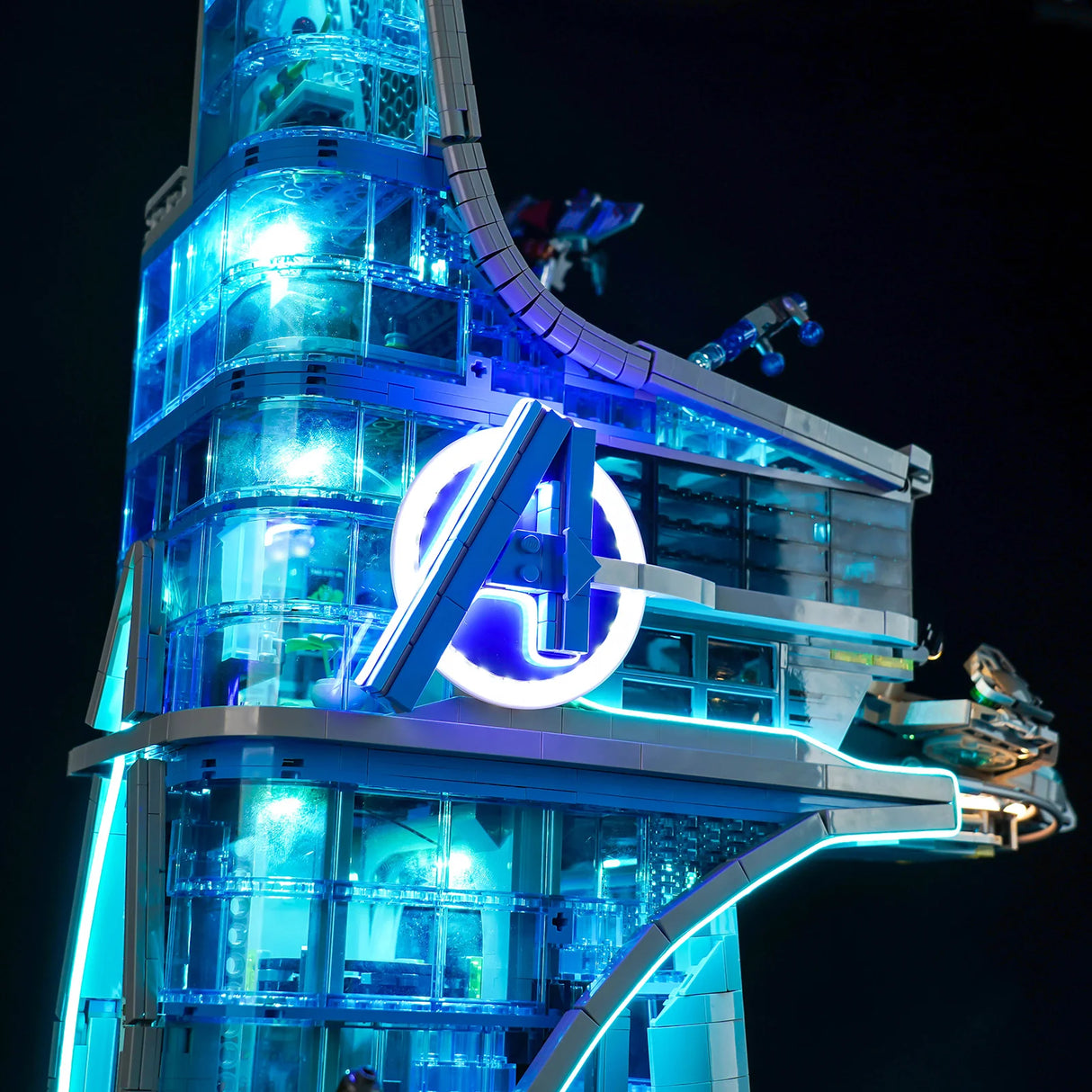 LED Licht Set für LEGO Avengers Tower (76269) inkl. Fernbedienung