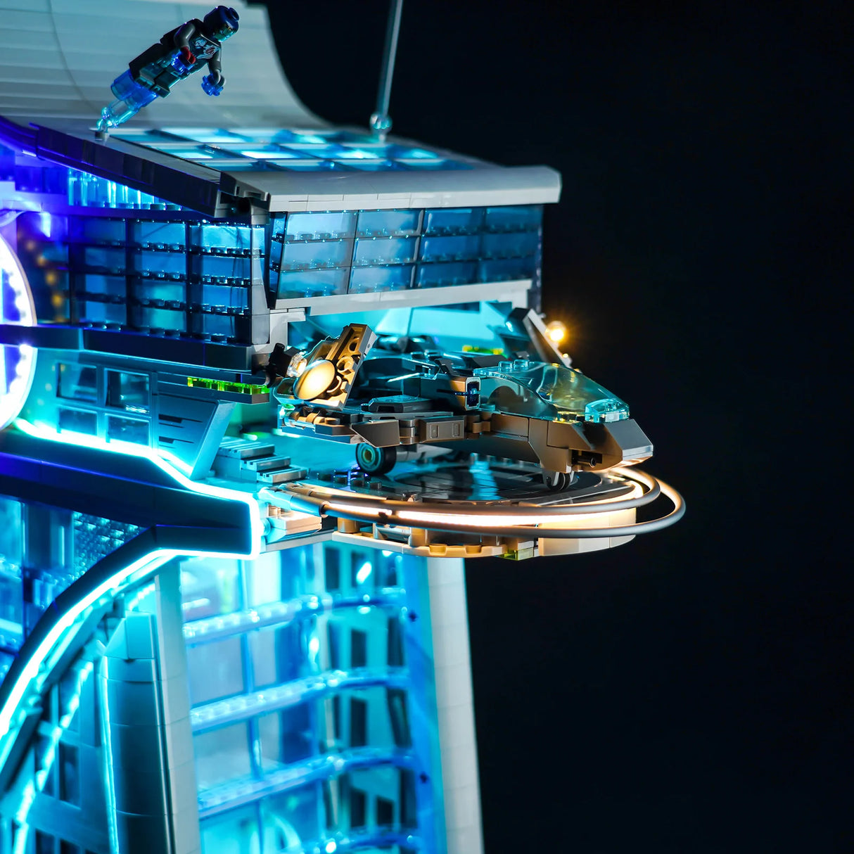 LED Licht Set für LEGO Avengers Tower (76269) inkl. Fernbedienung