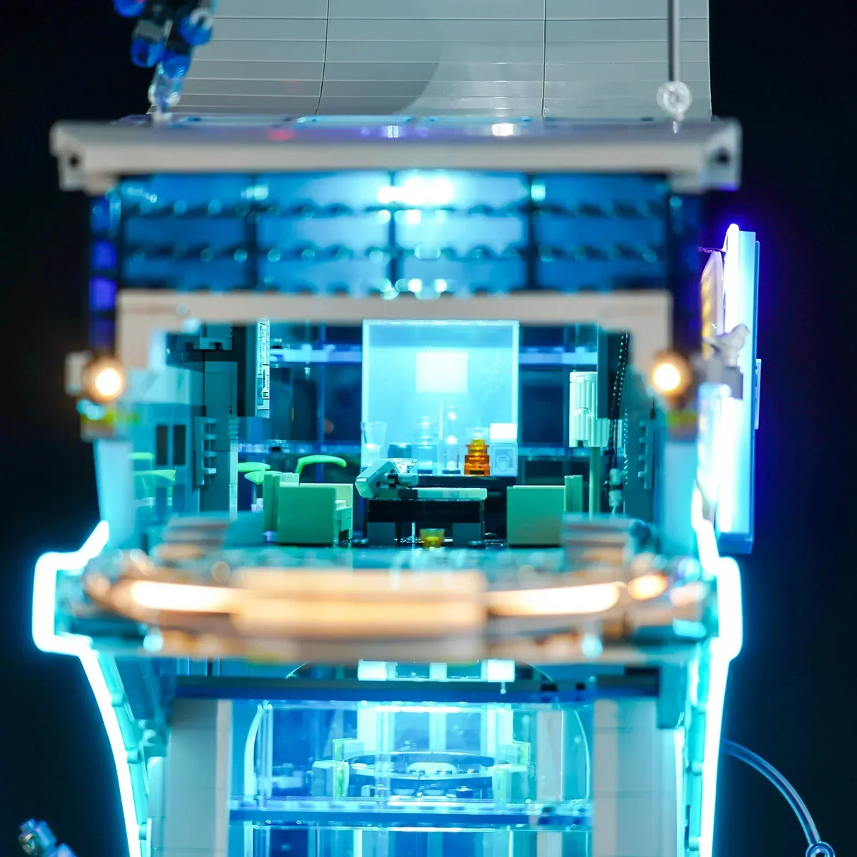 Ensemble d'éclairage LED pour la Tour des Avengers LEGO (76269) avec télécommande