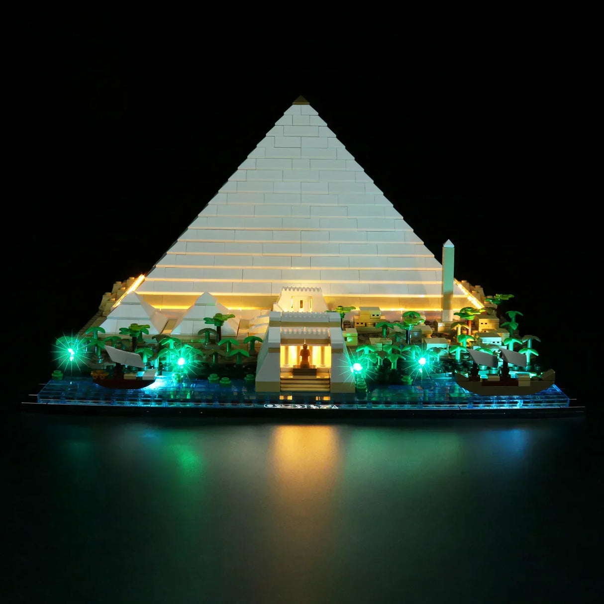 LED Licht Set für LEGO Cheops-Pyramide (21058) inkl. Fernbedienung