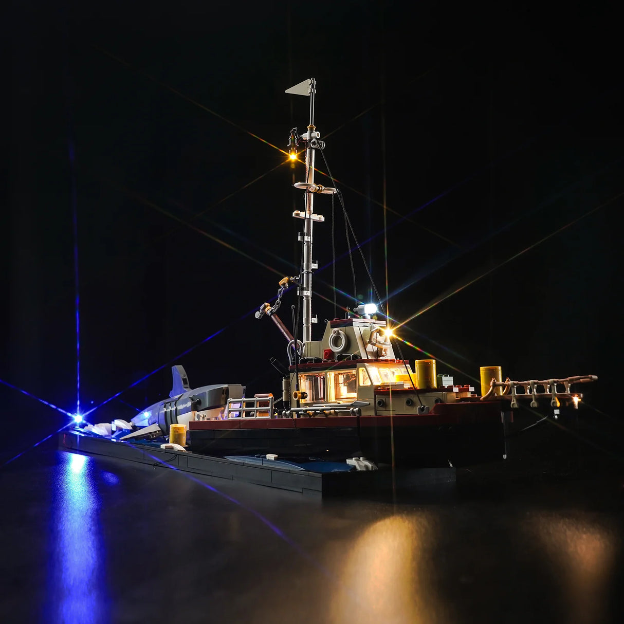 LED Licht Set für LEGO Der weisse Hai (21350) inkl. Fernbedienung