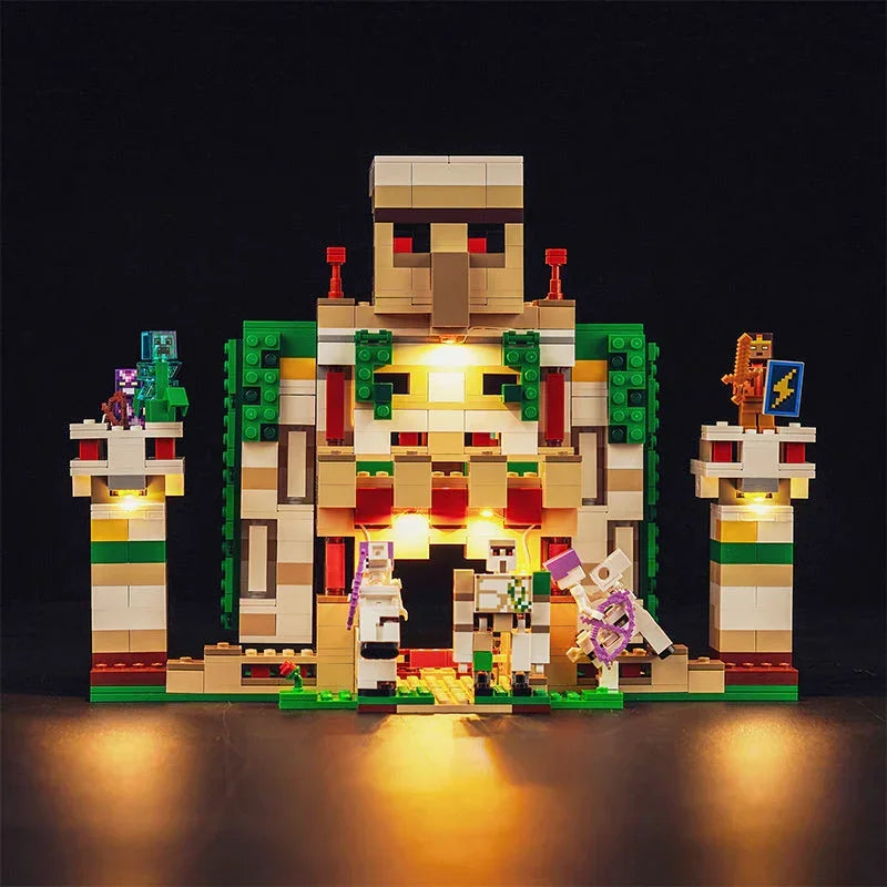 LED Licht Set für LEGO Die Eisengolem-Festung (21250)