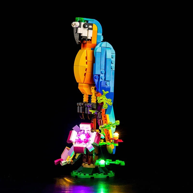 LED Licht Set für LEGO Exotischer Papagei (31136)