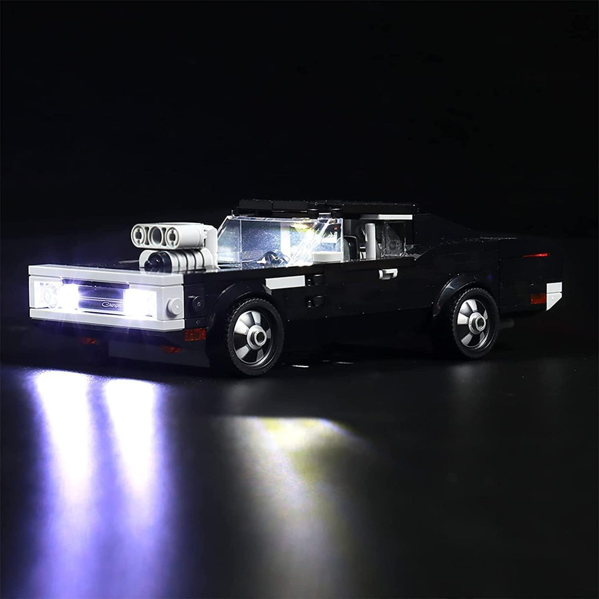 LED Licht Set für LEGO Fast & Furious 1970 Dodge Charger R/T (76912)
