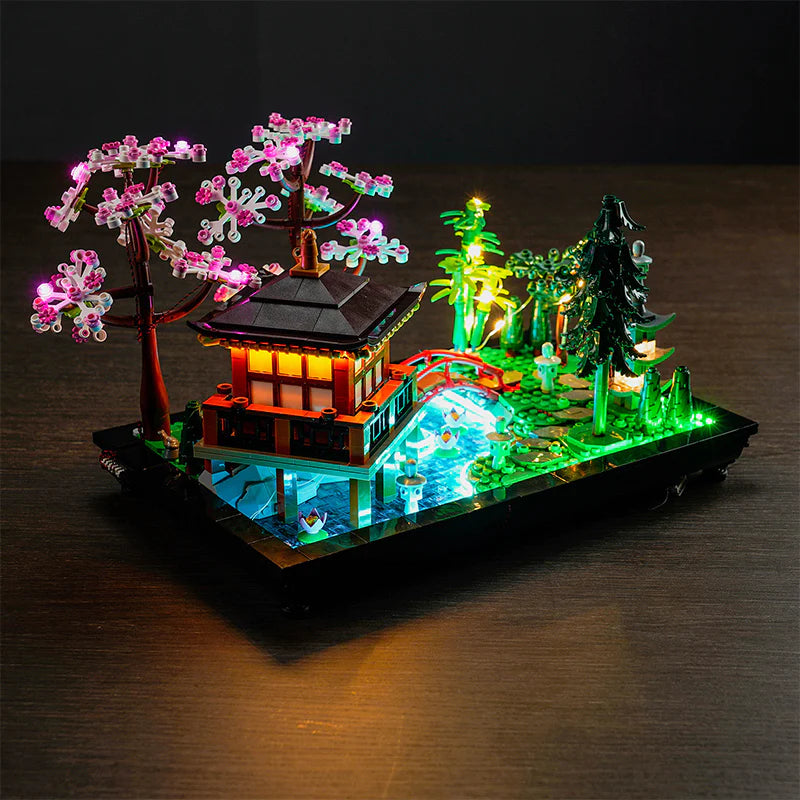LED Licht Set für LEGO Garten der Stille (10315) inkl. Fernbedienung
