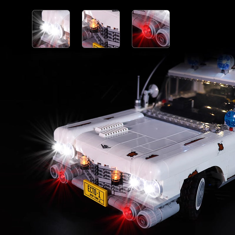 LED Licht Set für LEGO Ghostbusters: Auto ECTO-1 (10274) inkl. Fernbedienung