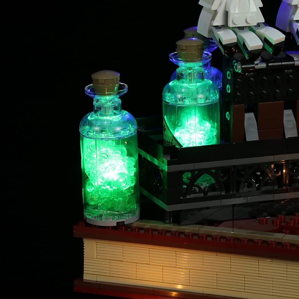 LED Licht Set für LEGO Harry Potter: Hogwarts Ikonen - Sammler Edition (76391) inkl. Fernbedienung