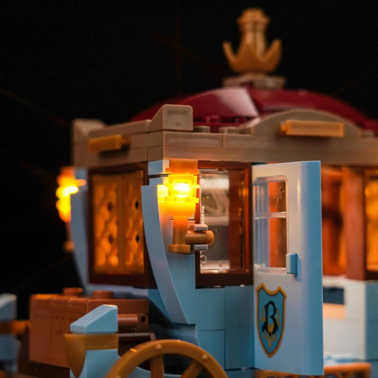 LED Licht Set für LEGO Harry Potter: Trimagisches Turnier - Die Ankunft (76440) inkl. Fernbedienung