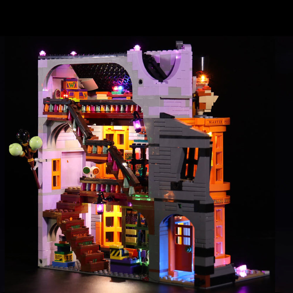 LED Licht Set für LEGO Harry Potter: Winkelgasse (75978) inkl. Fernbedienung