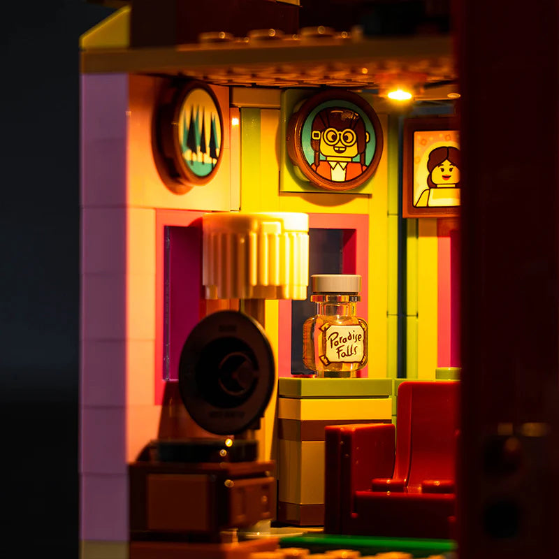 LED Licht Set für LEGO Haus aus Oben (43217) inkl. Fernbedienung