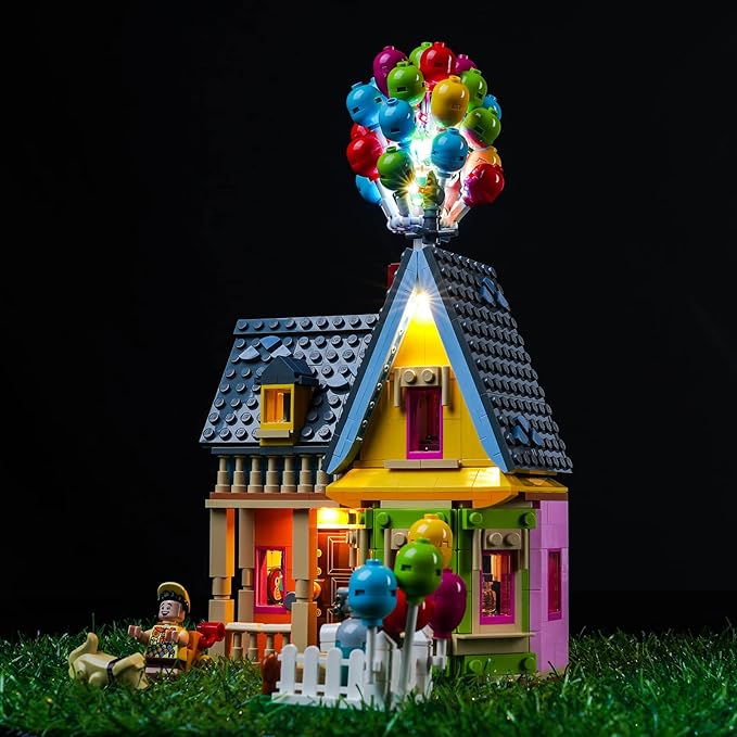 LED Licht Set für LEGO Haus aus Oben (43217) inkl. Fernbedienung