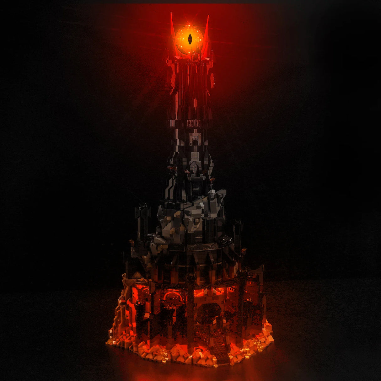 LED Licht Set für LEGO Der Herr der Ringe: Barad-dûr (10333) inkl. Fernbedienung