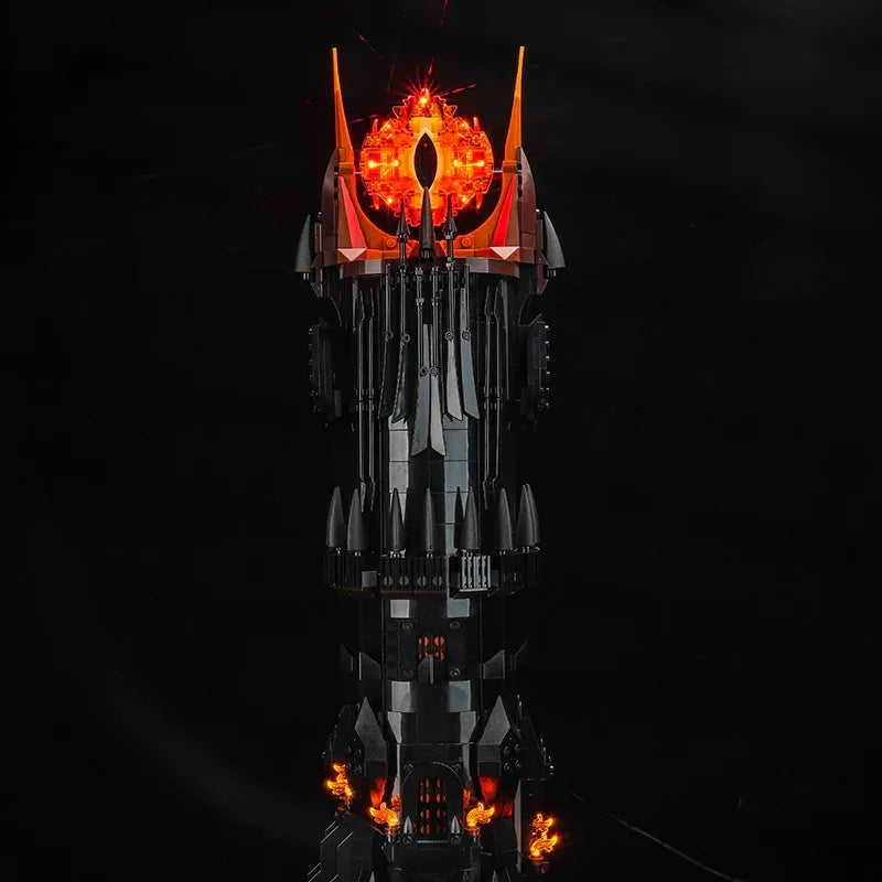 LED Licht Set für LEGO Der Herr der Ringe: Barad-dûr (10333) inkl. Fernbedienung