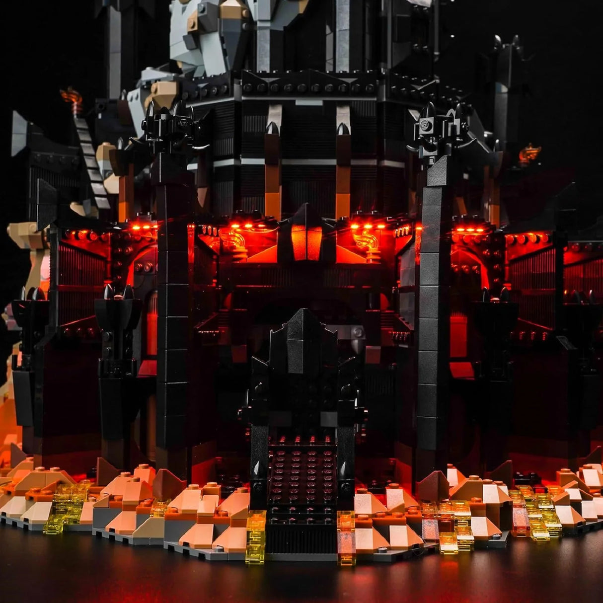 LED Licht Set für LEGO Der Herr der Ringe: Barad-dûr (10333) inkl. Fernbedienung