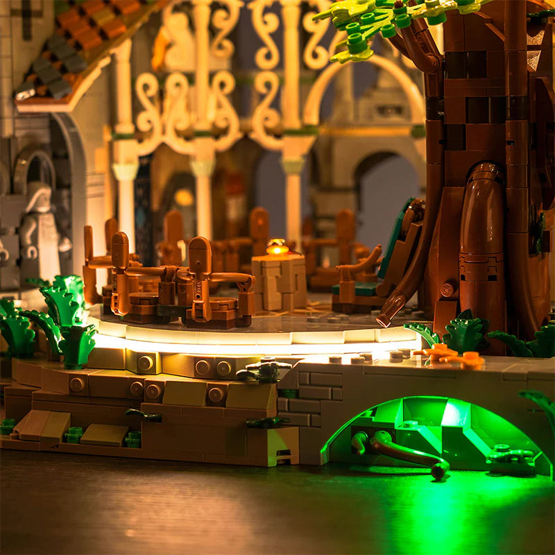 LED Licht Set für LEGO Herr der Ringe: Bruchtal (10316) inkl. Fernbedienung