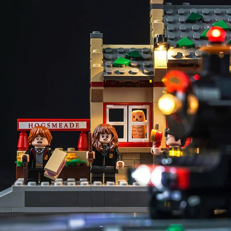 LED Licht Set für LEGO Hogwarts Express & der Bahnhof von Hogsmeade (76423) inkl. Fernbedienung