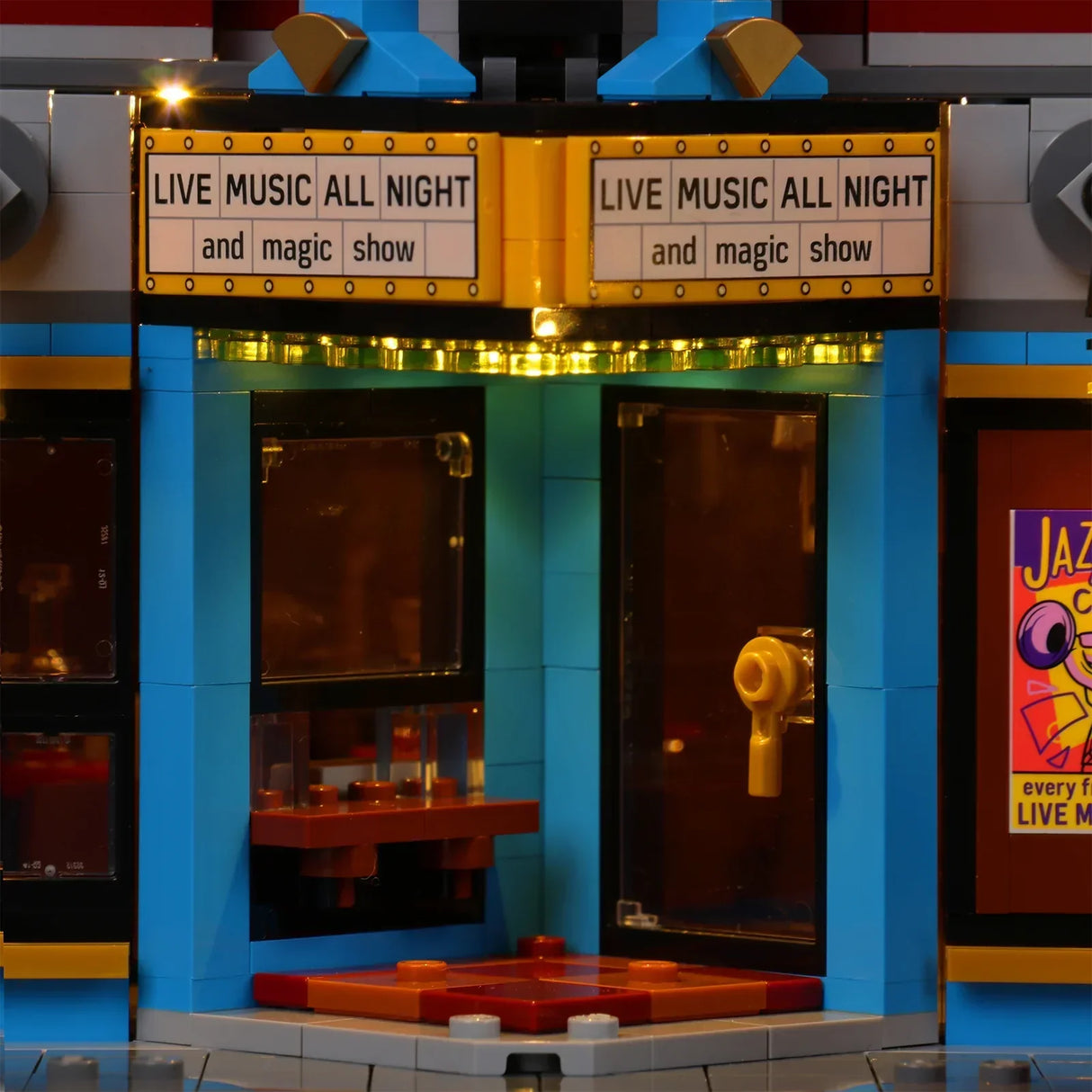 LED Licht Set für LEGO Jazz Club (10312) inkl. Fernbedienung