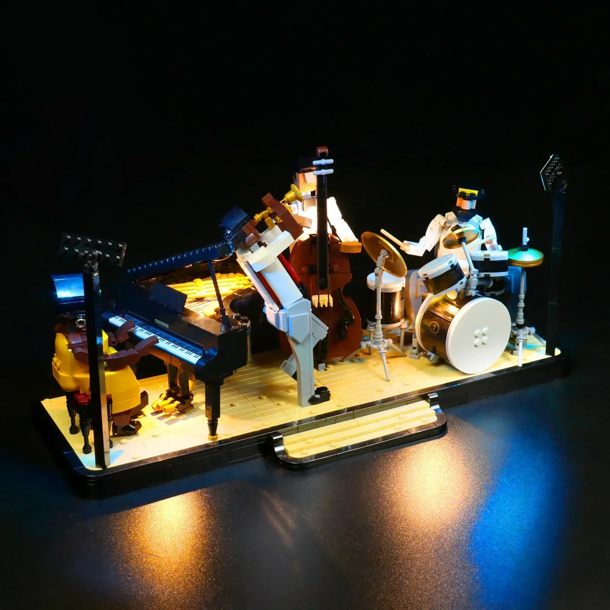 LED Licht Set für LEGO Jazz-Quartett (21334) inkl. Fernbedienung