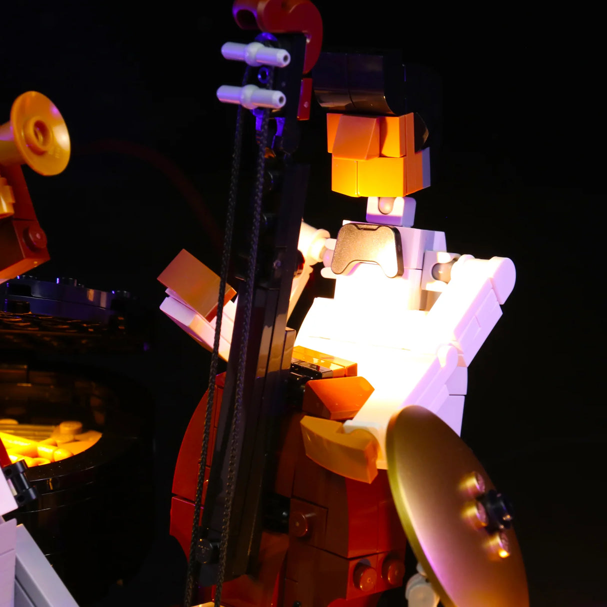 LED Licht Set für LEGO Jazz-Quartett (21334) inkl. Fernbedienung