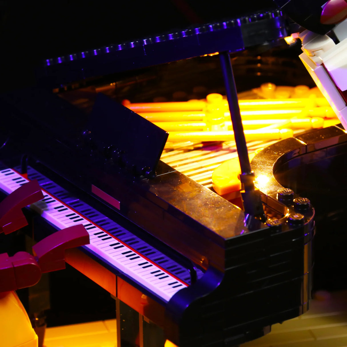 LED Licht Set für LEGO Jazz-Quartett (21334) inkl. Fernbedienung