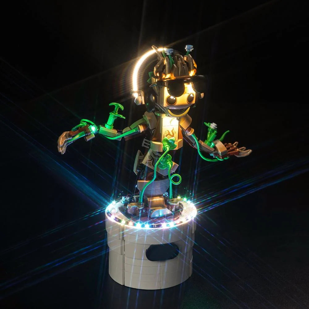 LED Licht Set für LEGO Marvel: Tanzender Groot (76297)