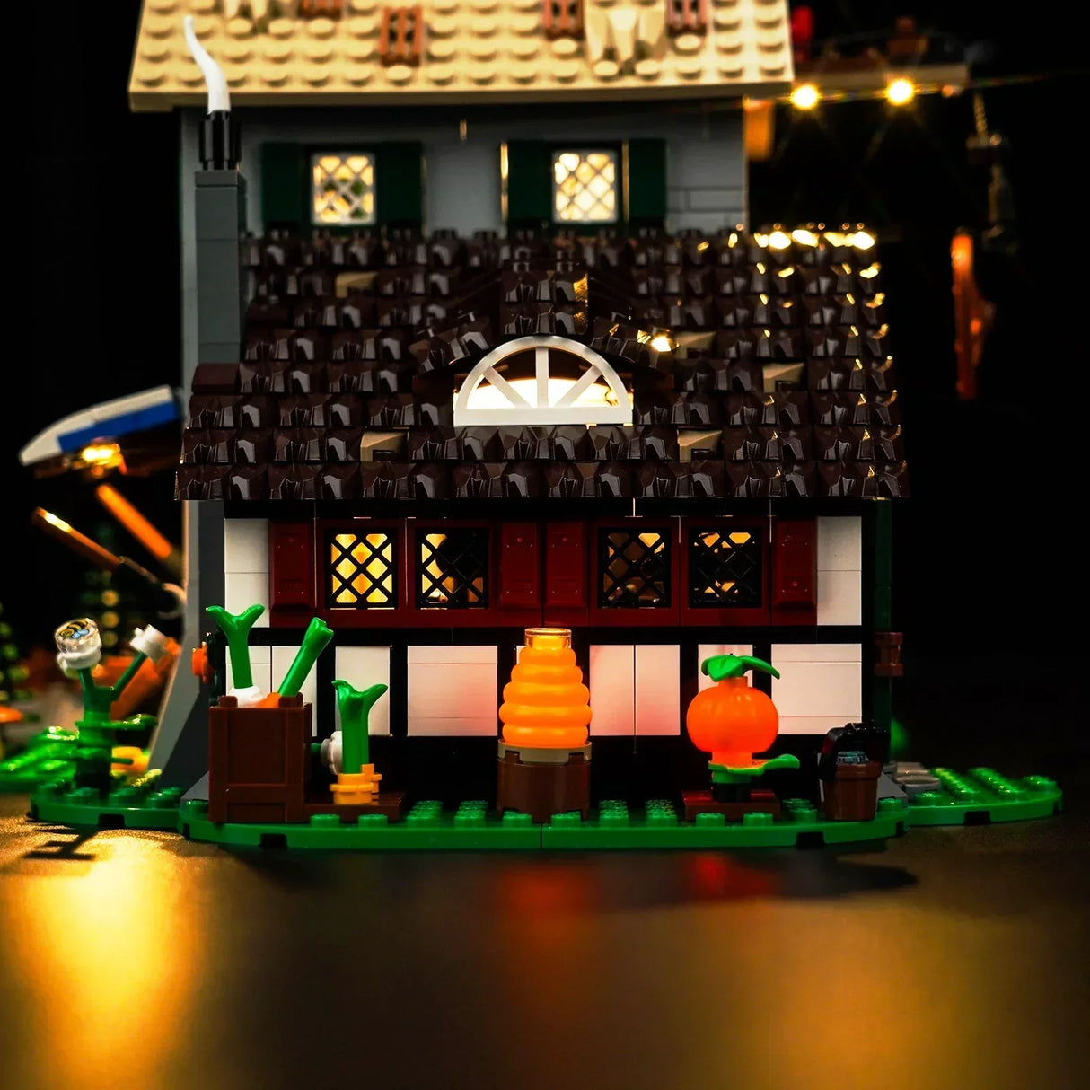 LED Licht Set für LEGO Mittelalterlicher Stadtplatz (10332) inkl. Fernbedienung