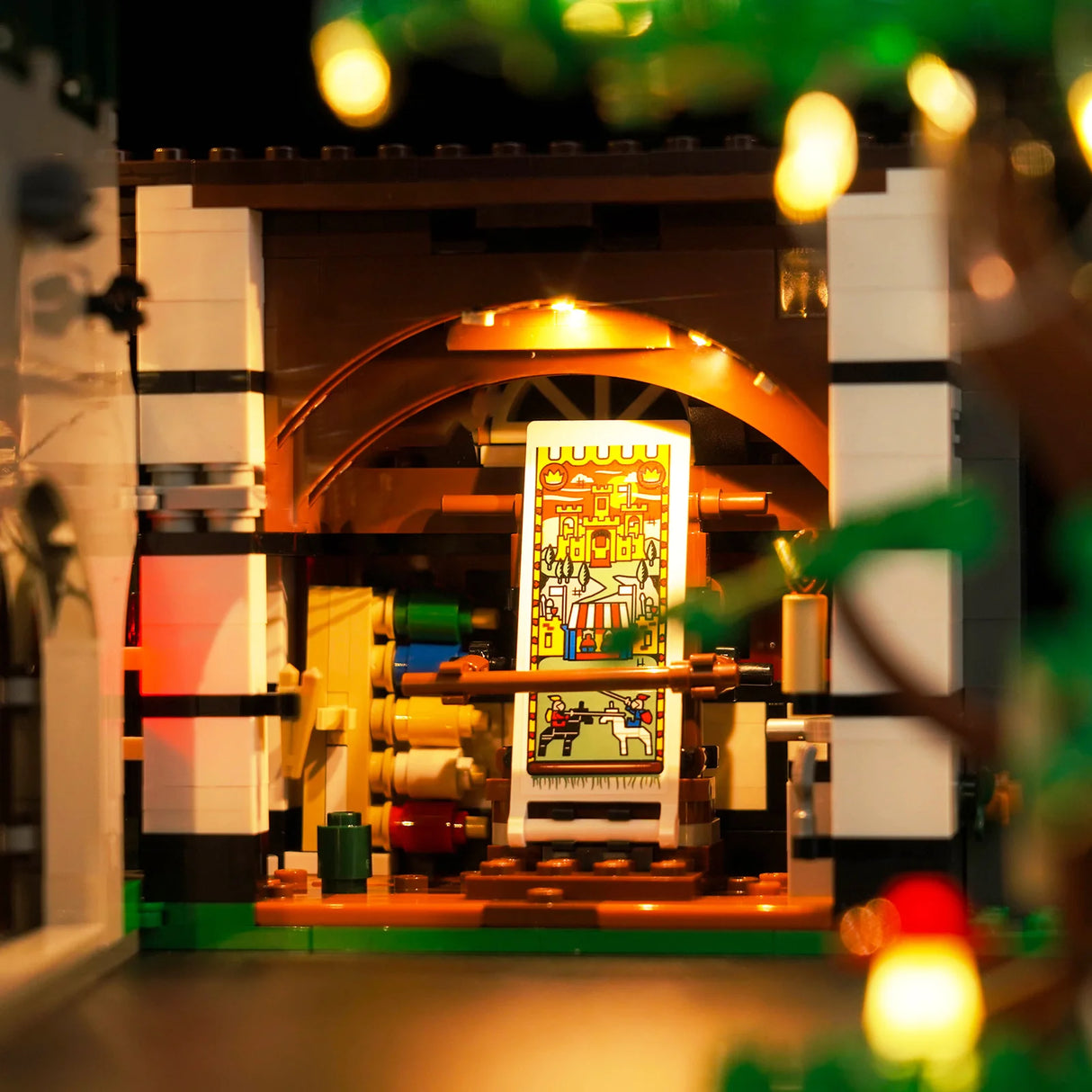 LED Licht Set für LEGO Mittelalterlicher Stadtplatz (10332) inkl. Fernbedienung