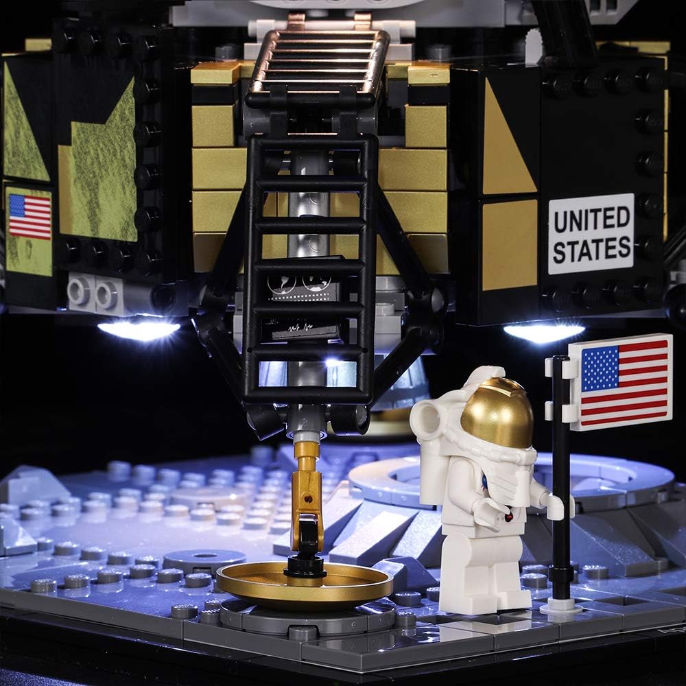 LED Licht Set für LEGO NASA: Apollo 11 Mondlandefähre (10266) inkl. Fernbedienung