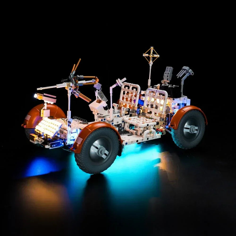 LED Licht Set für LEGO NASA: Apollo Lunar Roving Vehicle - LRV (42182) inkl. Fernbedienung