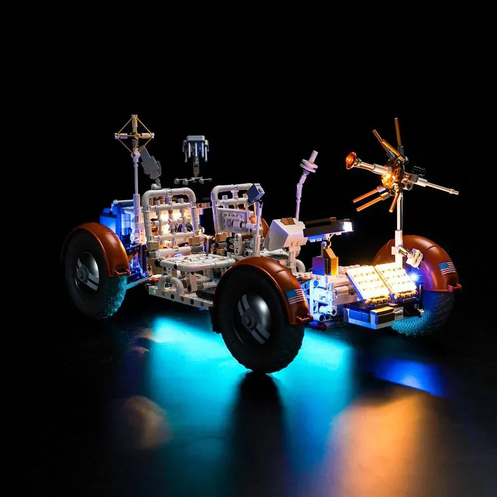 LED Licht Set für LEGO NASA: Apollo Lunar Roving Vehicle - LRV (42182) inkl. Fernbedienung