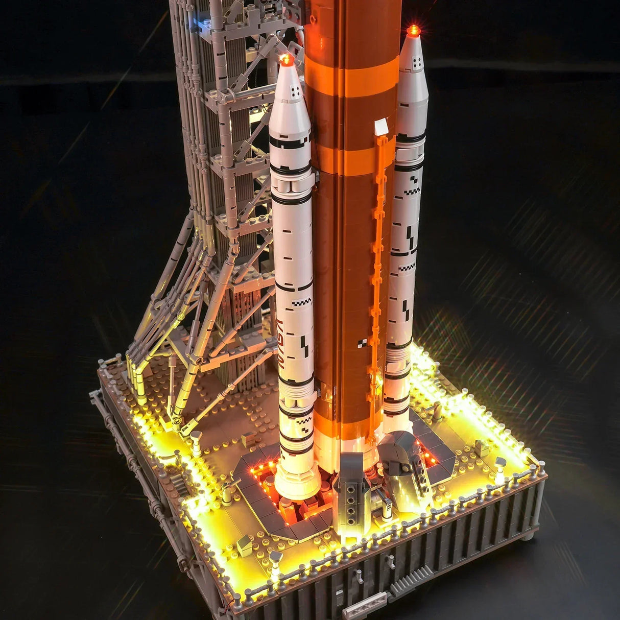 LED Licht Set für LEGO NASA: Artemis Startrampe (10341) inkl. Fernbedienung