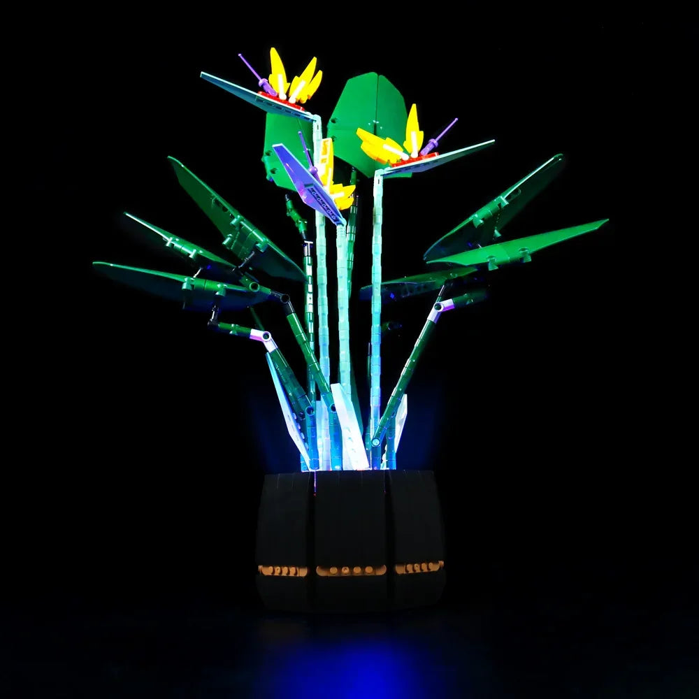 LED Licht Set für LEGO Creator Expert Paradiesvogelblume (10289) inkl. Fernbedienung