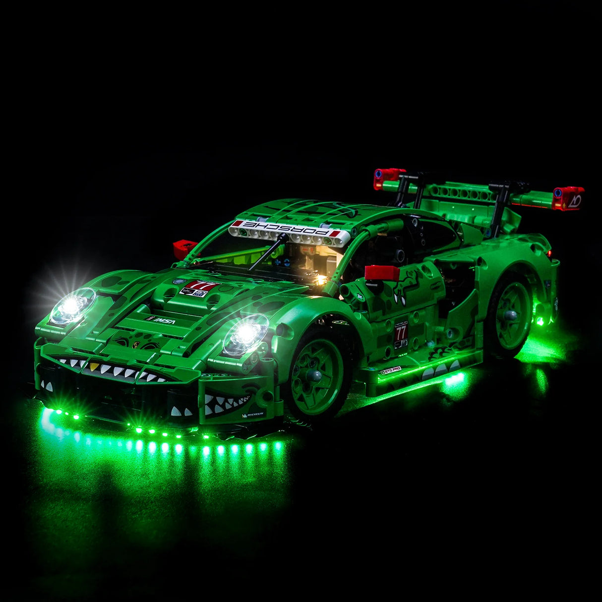 LED Licht Set für LEGO Porsche 911 GT3 R REXY AO (42224) inkl. Fernbedienung