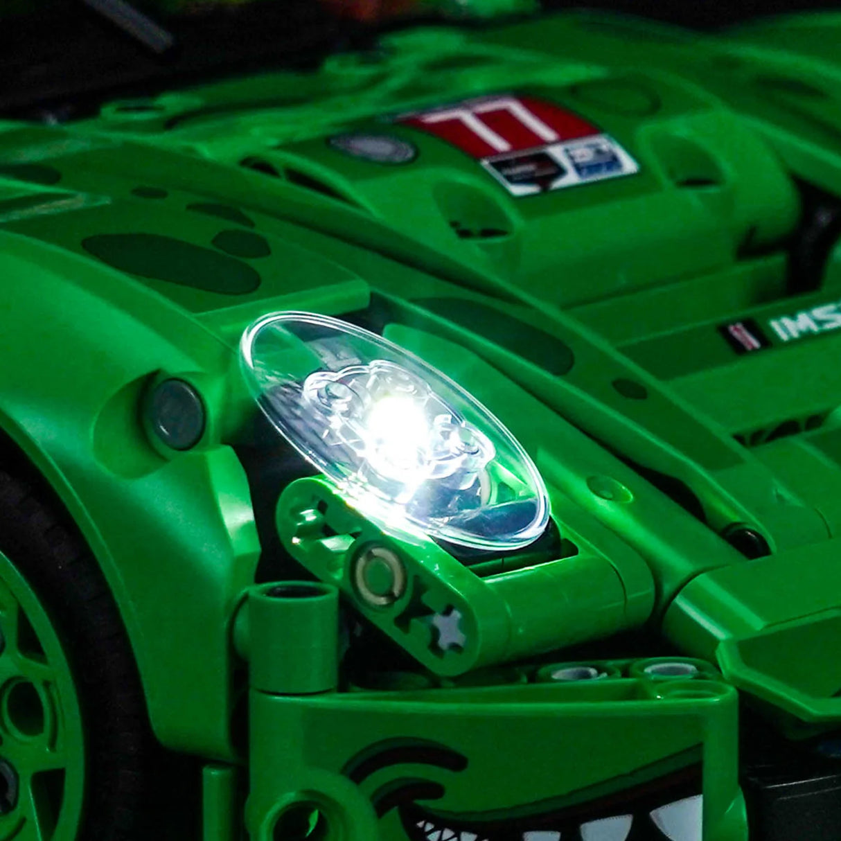 LED Licht Set für LEGO Porsche 911 GT3 R REXY AO (42224) inkl. Fernbedienung