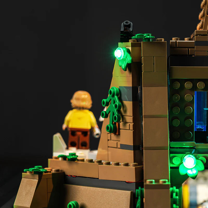 LED Licht Set für LEGO Rebellenbasis auf Yavin 4 (75365) inkl. Fernbedienung