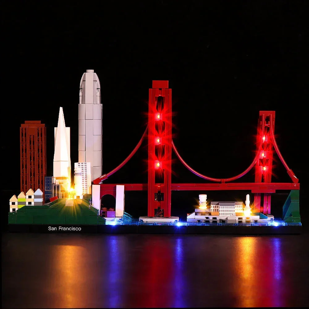 LED Licht Set für LEGO Skyline Series San Francisco (21043)
