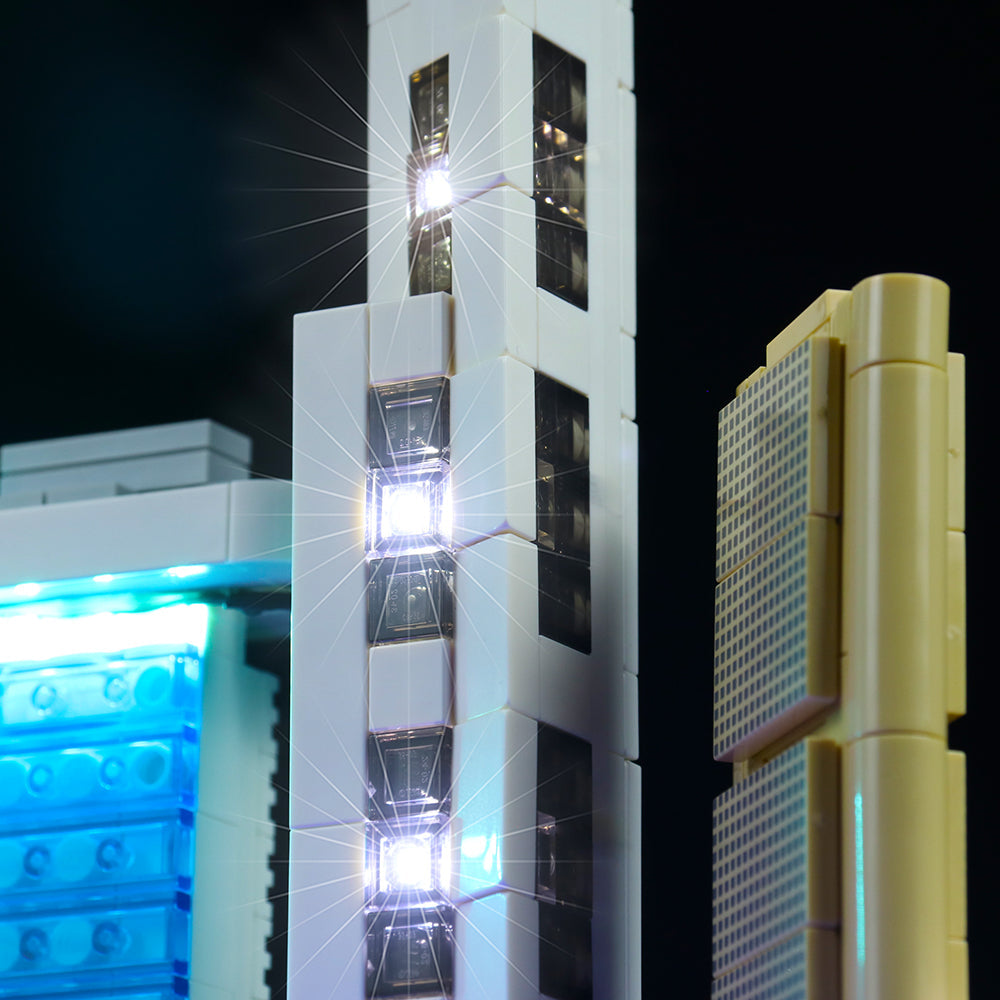 LED Licht Set für LEGO Skyline Series Singapur (21057)