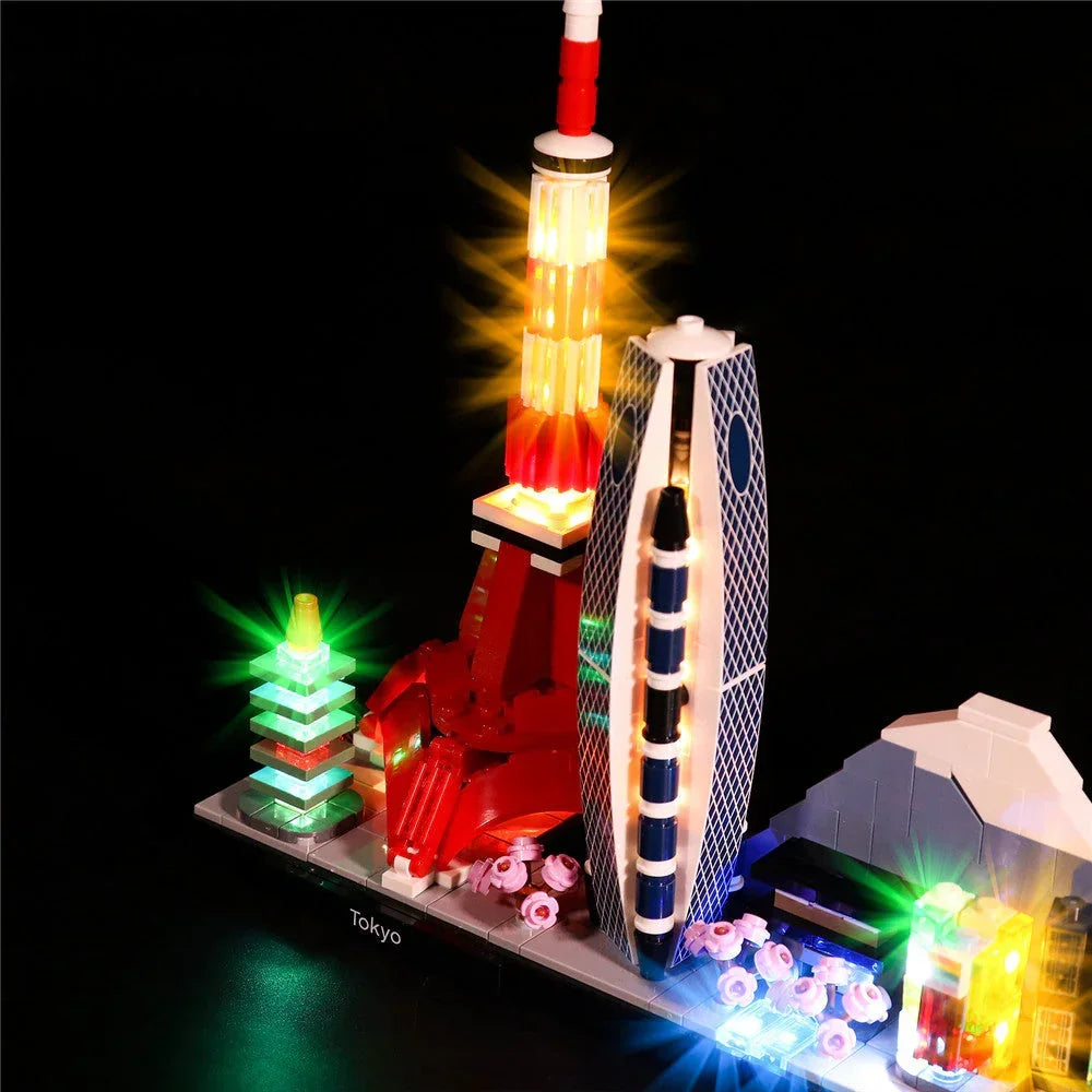 LED Licht Set für LEGO Skyline Series Tokio (21051)