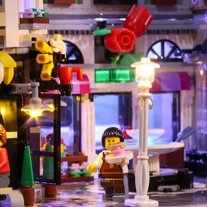 LED Licht Set für LEGO Creator Expert Stadtleben (10255) inkl. Fernbedienung