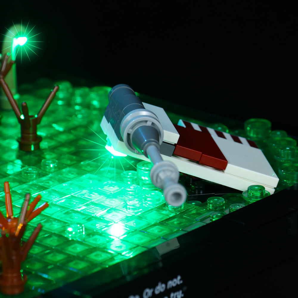 LED Licht Set für LEGO Star Wars: Dagobah Jedi Training Diorama (75330)