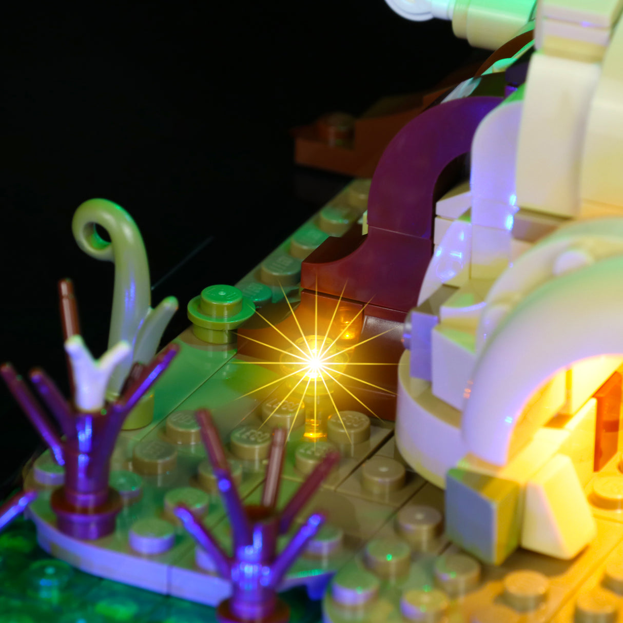 LED Licht Set für LEGO Star Wars: Dagobah Jedi Training Diorama (75330)