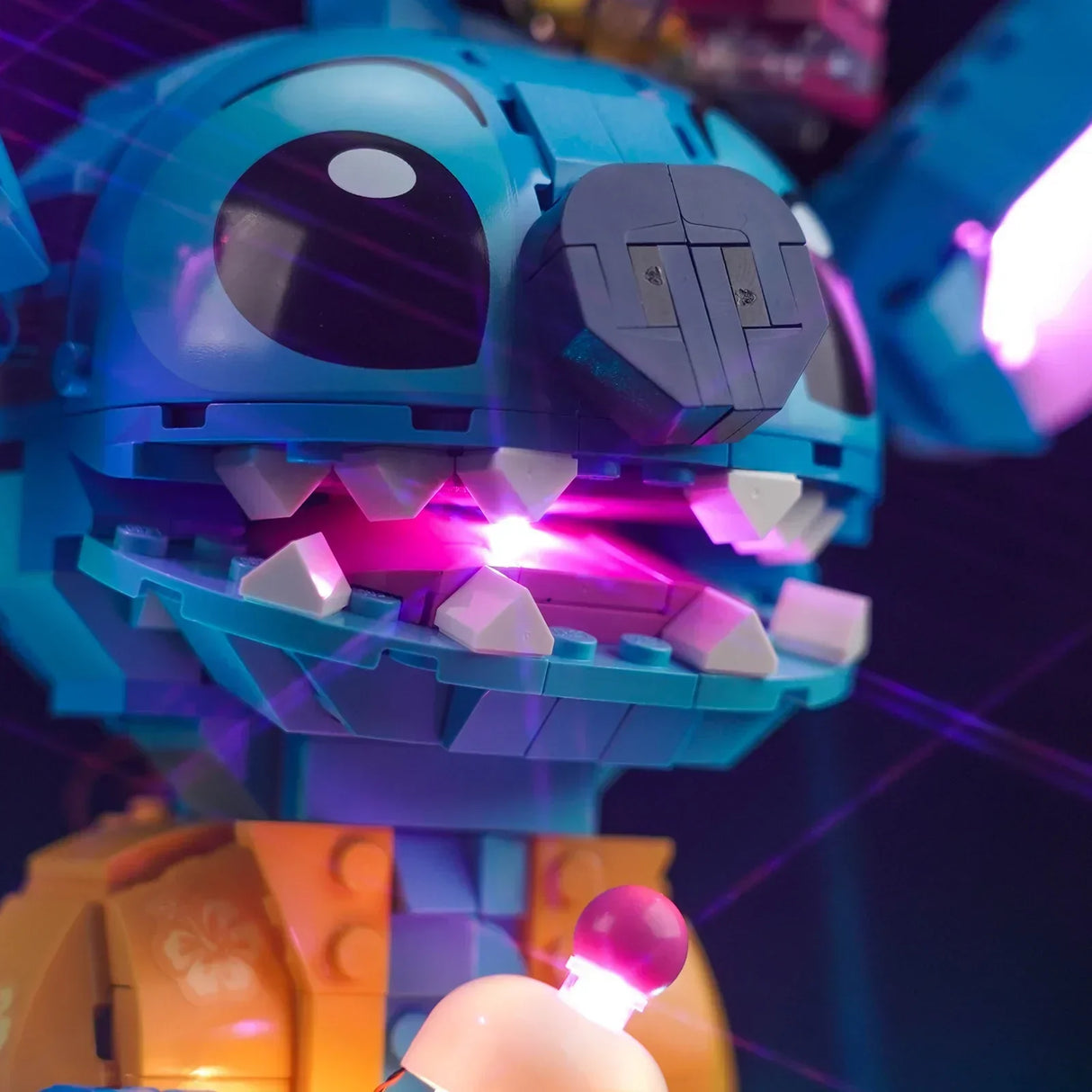 Ensemble d'éclairage LED pour LEGO Stitch (43249) avec télécommande