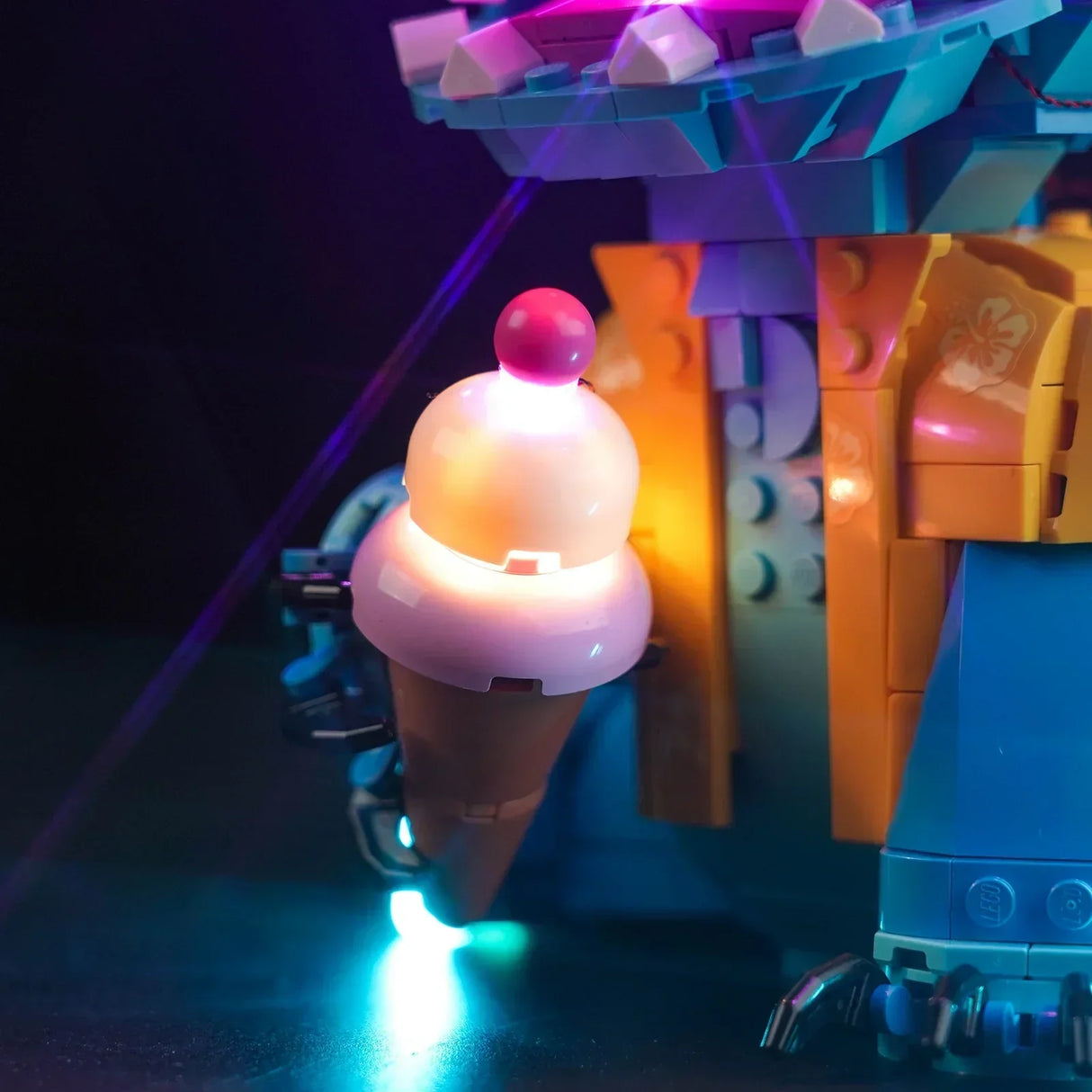 Ensemble d'éclairage LED pour LEGO Stitch (43249) avec télécommande