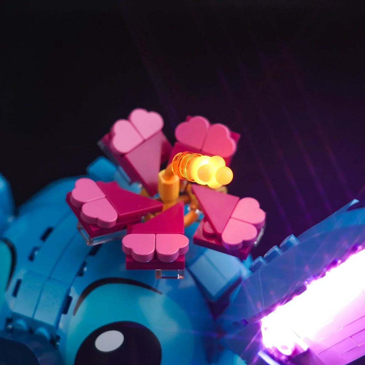 Ensemble d'éclairage LED pour LEGO Stitch (43249) avec télécommande