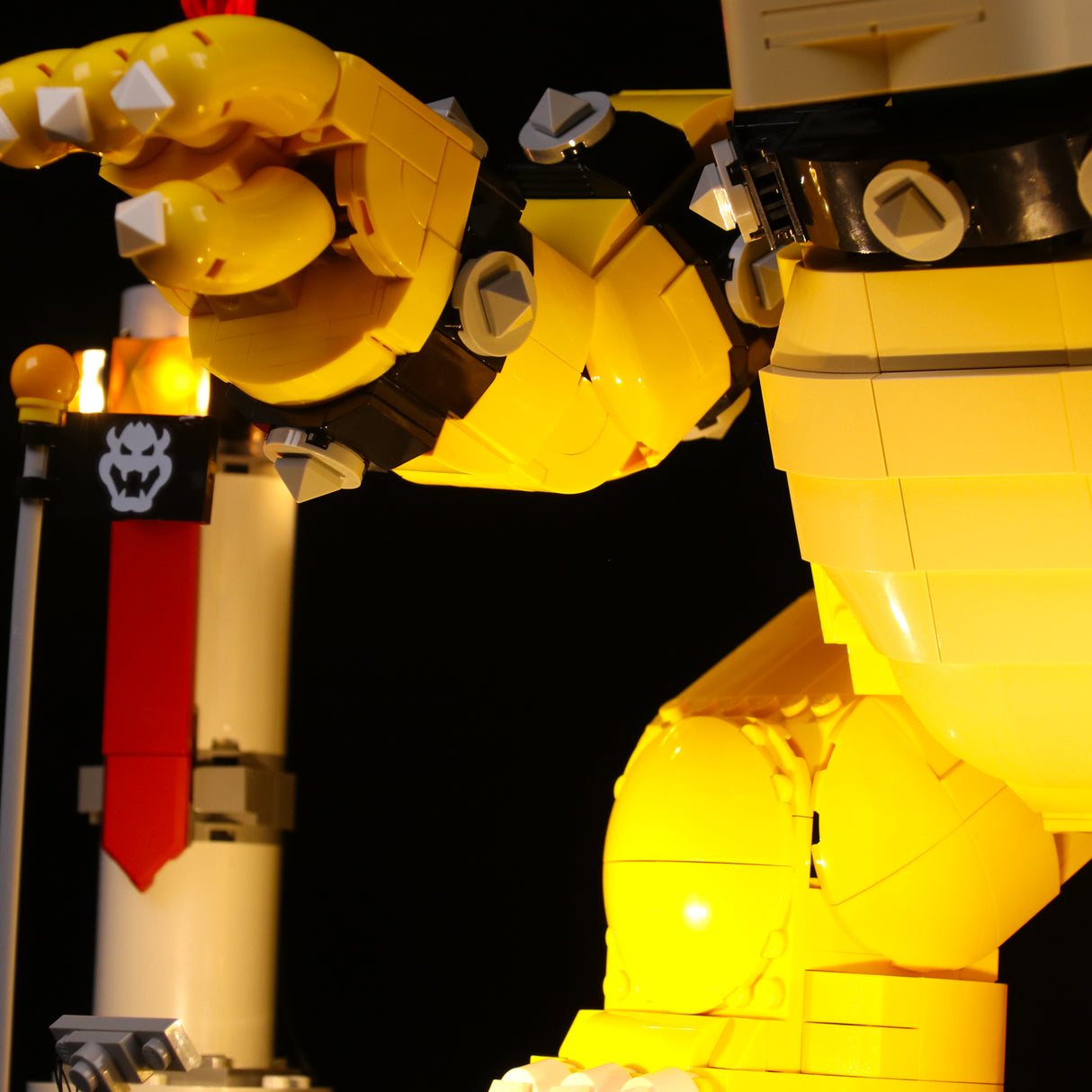 LED Licht Set für LEGO Super Mario: The Mighty Bowser (71411) inkl. Fernbedienung