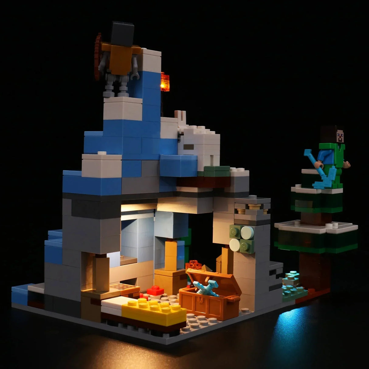 LED Licht Set für LEGO The Frozen Peaks (21243)