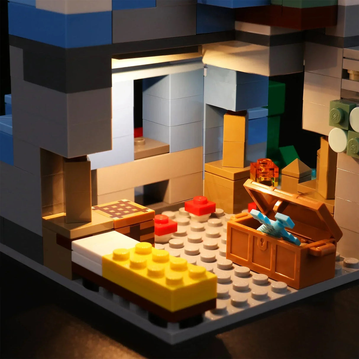 LED Licht Set für LEGO The Frozen Peaks (21243)